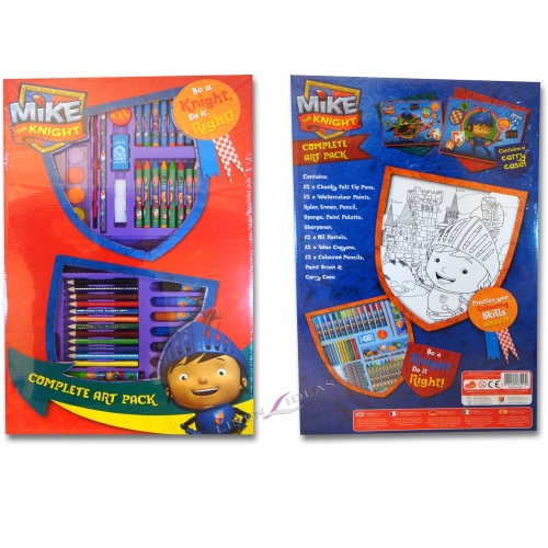 Mike The Knight 66 Pc Complete Art Pack Stationery