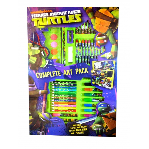Teenage Mutant Ninja Turtles 67 Pc Complete Art Pack Stationery