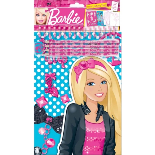 Barbie Pinktastic Travel Colouring Set Stationery