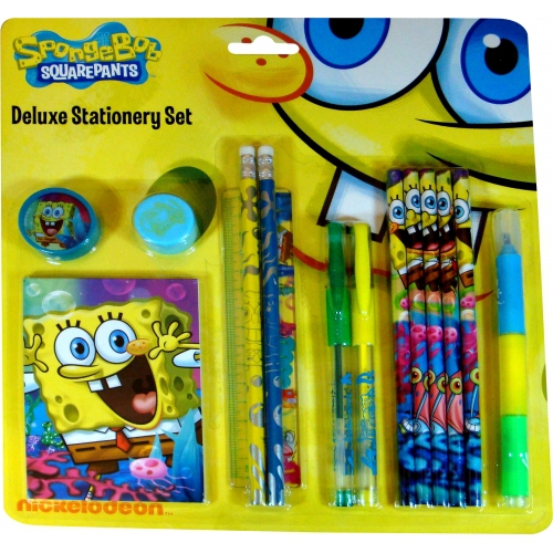 Spongebob Squarepants Deluxe Stationery Set