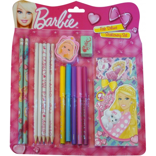 Barbie Deluxe Stationery Set