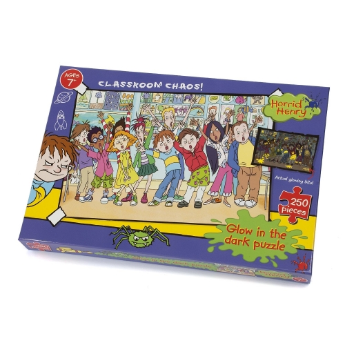 Horrid Henry 'Classroom Chaos' 250 Piece Jigsaw Puzzle Game