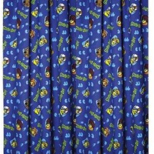 Scooby Doo Mystery 66 X 54 inch Drop Curtain Pair