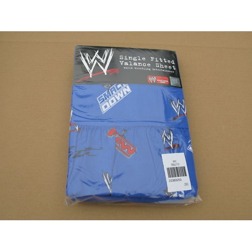 WWE Valance Sheet Single Bed