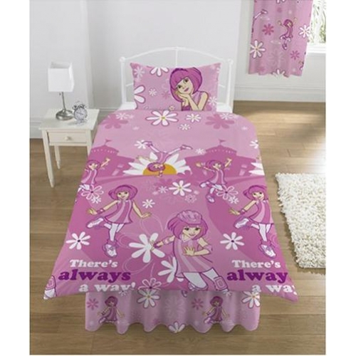 Lazy Town Stephanie Rotary Single Bed Duvet Quilt Cover Set