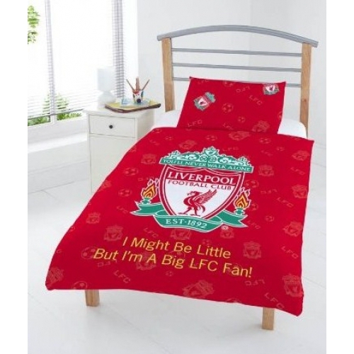 Liverpool Fc Little Big Fan Football Panel Official Junior Cot Bed