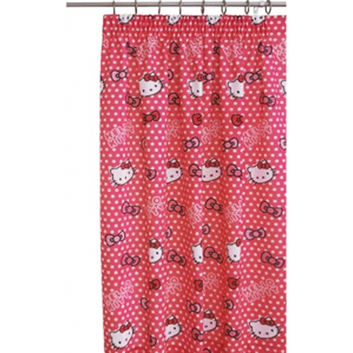 Hello Kitty 'Candy Spot' 66 X 54 inch Drop Curtain Pair