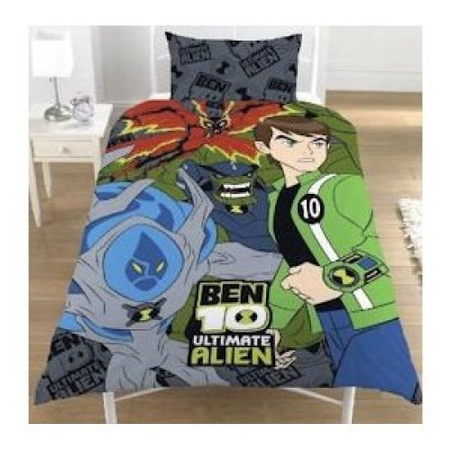 Ben 10 Alien Force Ultimate Strike Panel Single Bed Duvet Quilt