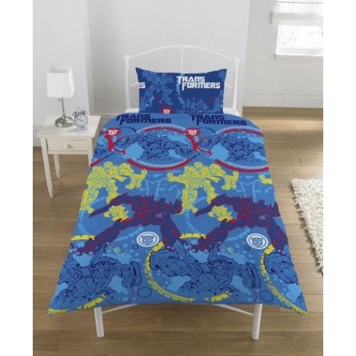 Transformers 3 Rotary Single Bed Duvet Quilt Cover Set