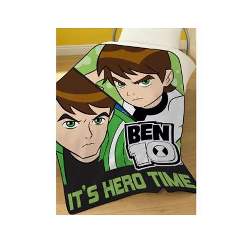 Ben 10 'Universe Hero Time' Panel Fleece Blanket Throw