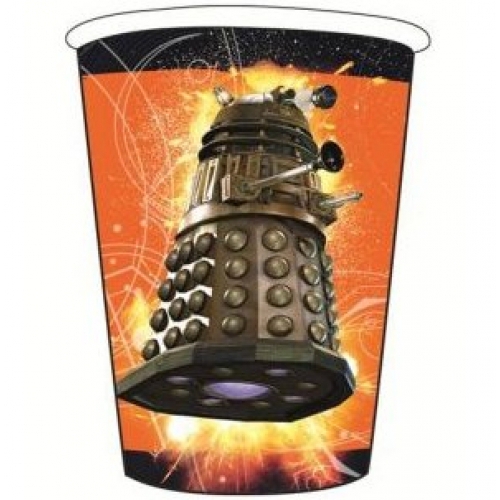 Doctor Who 8 Pack Hot & Cold 260ml Cups Party Accessories