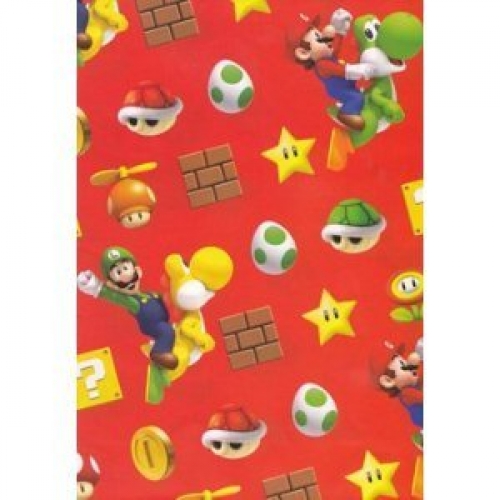 Nintendo Super Mario Gift Wrap Decoration