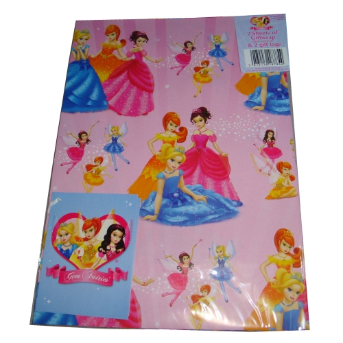 Disney Gem Fairies Gift Wrap Decoration