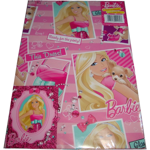 Barbie Gift Wrap Decoration