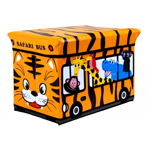 Kids Storage Seat 'Jungle Safari' Box