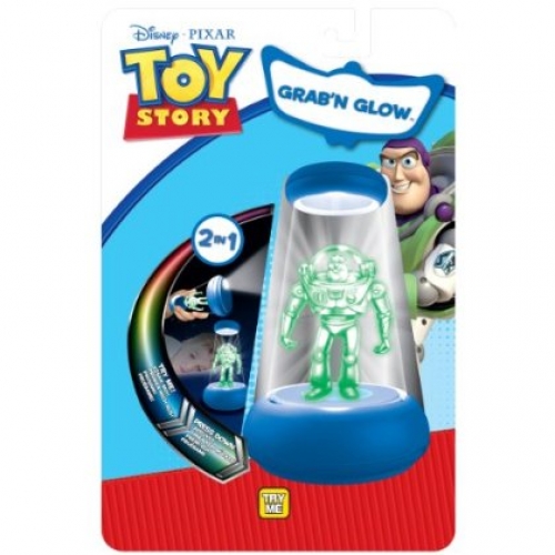 Disney Toy Story Buzz Lightyear Grab' N Glow 2in1 Changing Night Light