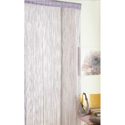 Glitter Lilac Door Curtain 90x200 Single Panel Pair