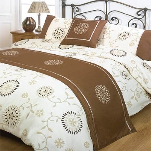 Titania Chocolate Bed In Bag Bedding King Duvet Cover Set