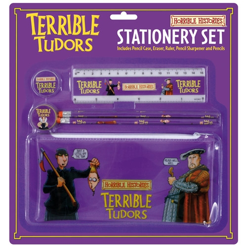 Horrible Histories 'Terrible Tudors' Stationery Set