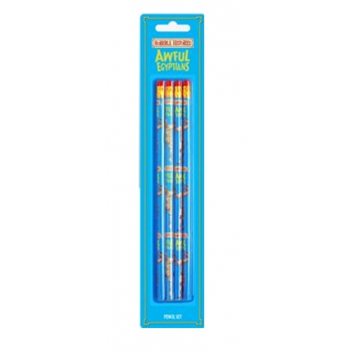 Horrible Histories 'Awful Egyptians' 4 Pack Pencil Stationery