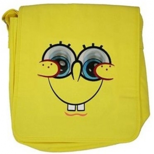 Spongebob Lenticular Eyes School Despatch Bag