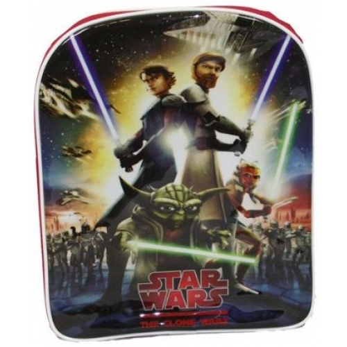 Star Wars Plain Front School Bag Rucksack Backpack