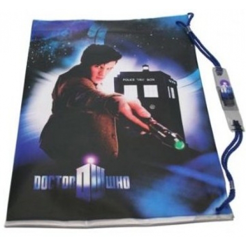 Dr Who 11th Doctor Tardis School Swim Bag
