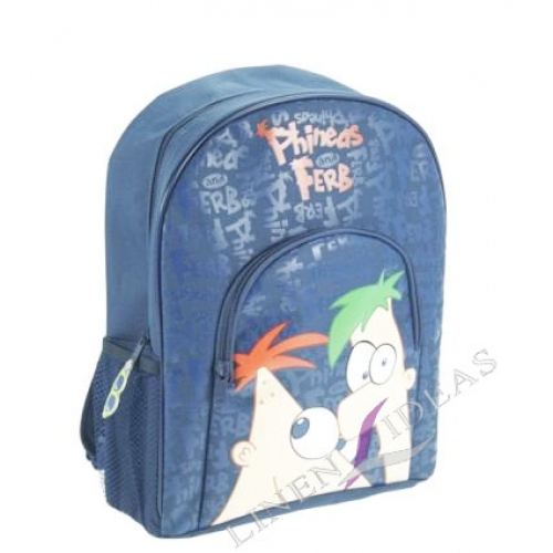 Disney Phineas Ferb School Bag Rucksack Backpack