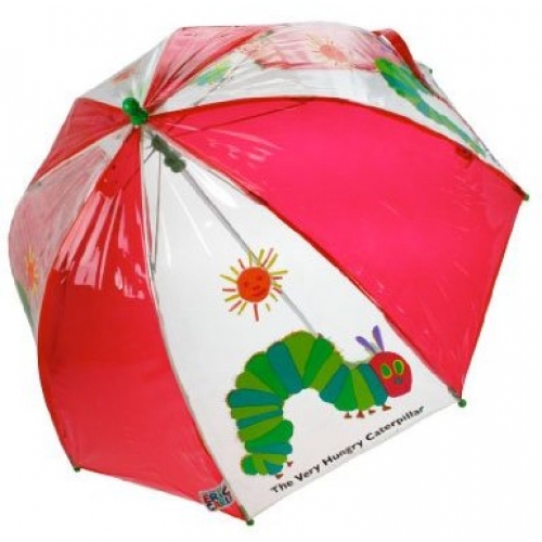 Very Hungry Caterpillar 'Dome' School Rain Brolly Umbrella