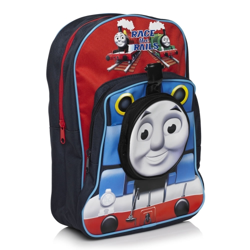 Thomas The Tank 'Race Rails' Pvc Front School Bag Rucksack Backpack