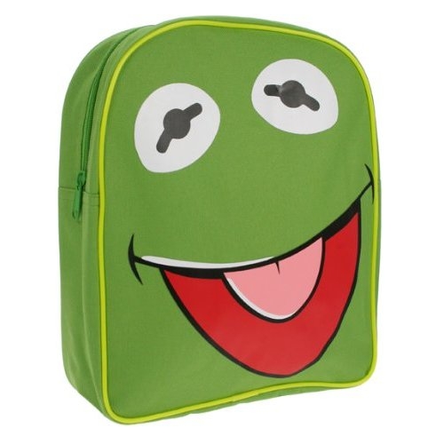 Disney The Muppets 'Kermit' Green School Bag Rucksack Backpack