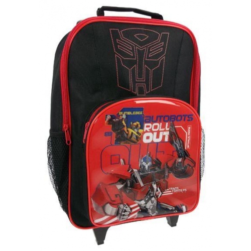 Transformers 'Autobots Roll Out' Pvc Front School Travel Trolley Roller Wheeled Bag