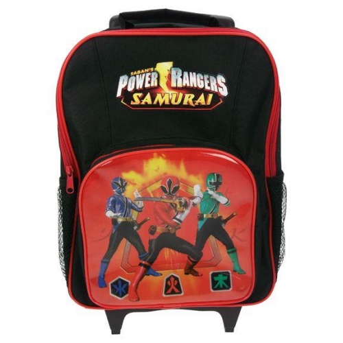 Power Ranger 'Samurai' School Travel Trolley Roller Wheeled Bag