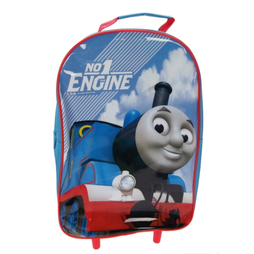 Thomas The Tank 'No1 Engine' School Travel Trolley Roller Wheeled Bag