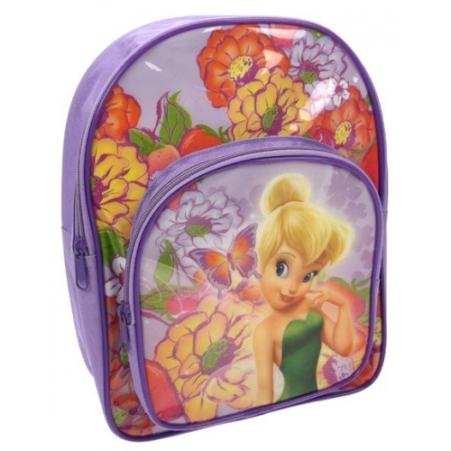 Disney Fairies 'Tinkerbell' Pvc Front School Bag Rucksack Backpack