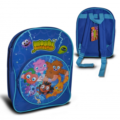 Moshi Monsters Pvc Front School Bag Rucksack Backpack