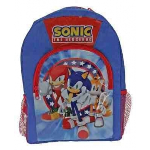 Sonic The Hedgehog Sports School Bag Rucksack Backpack