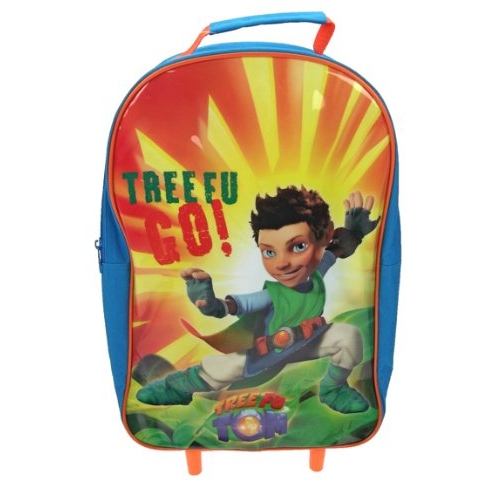 Tree Fu Tom 'Tree Go' School Travel Trolley Roller Wheeled Bag