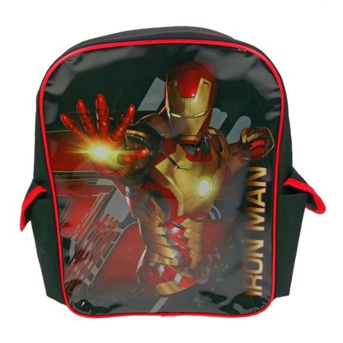 Iron Man 3 Pvc Front School Bag Rucksack Backpack