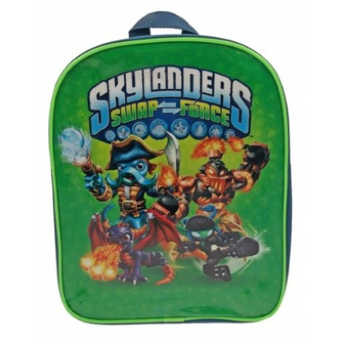 Skylanders 'Swap Force' Pvc Front School Bag Rucksack Backpack