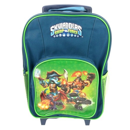 Skylanders 'Swap Force' Premium School Travel Trolley Roller Wheeled Bag