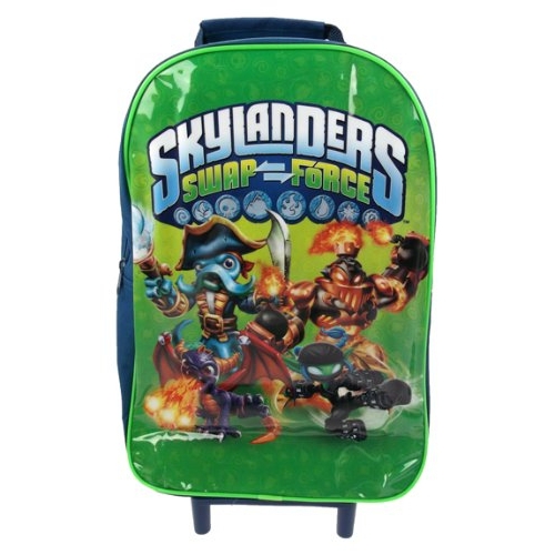 Skylanders 'Swap Force' School Travel Trolley Roller Wheeled Bag