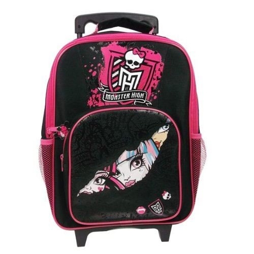 Monster High Premium School Travel Trolley Roller Wheeled Bag