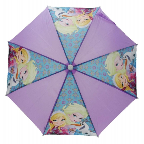 Disney Frozen Elsa Anna Olaf School Rain Brolly Umbrella