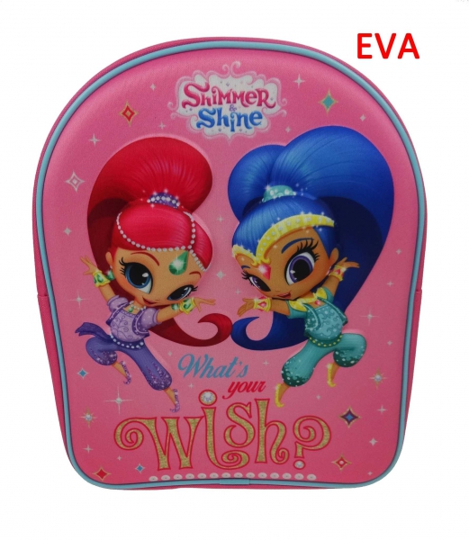 Shimmer & Shine Wish 3d School Bag Rucksack Backpack