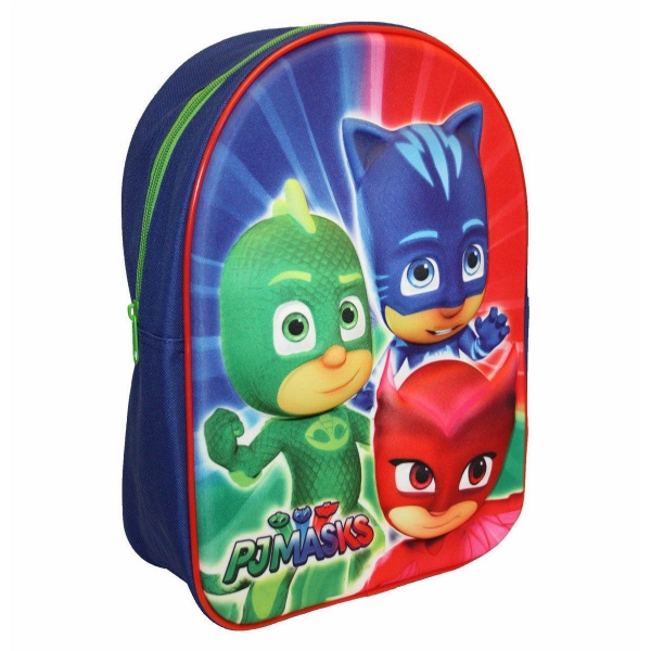 P J Masks Eva 3d School Bag Rucksack Backpack