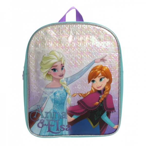 Disney Frozen Snowflake Anna & Elsa School Bag Rucksack Backpack