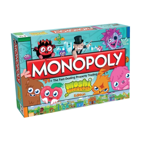 Moshi Monsters Monopoly Board Game Puzzle