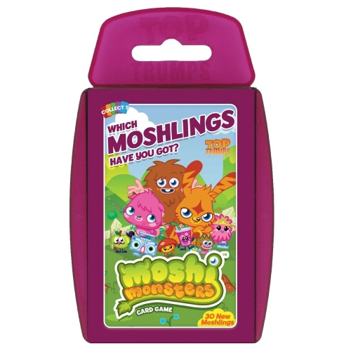Moshi Monsters 'Which Moshlings Have You Got' Card Game Puzzle