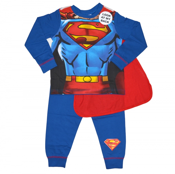 Superman 'Classic' Boys Novelty Pyjama Set 7-8 Years